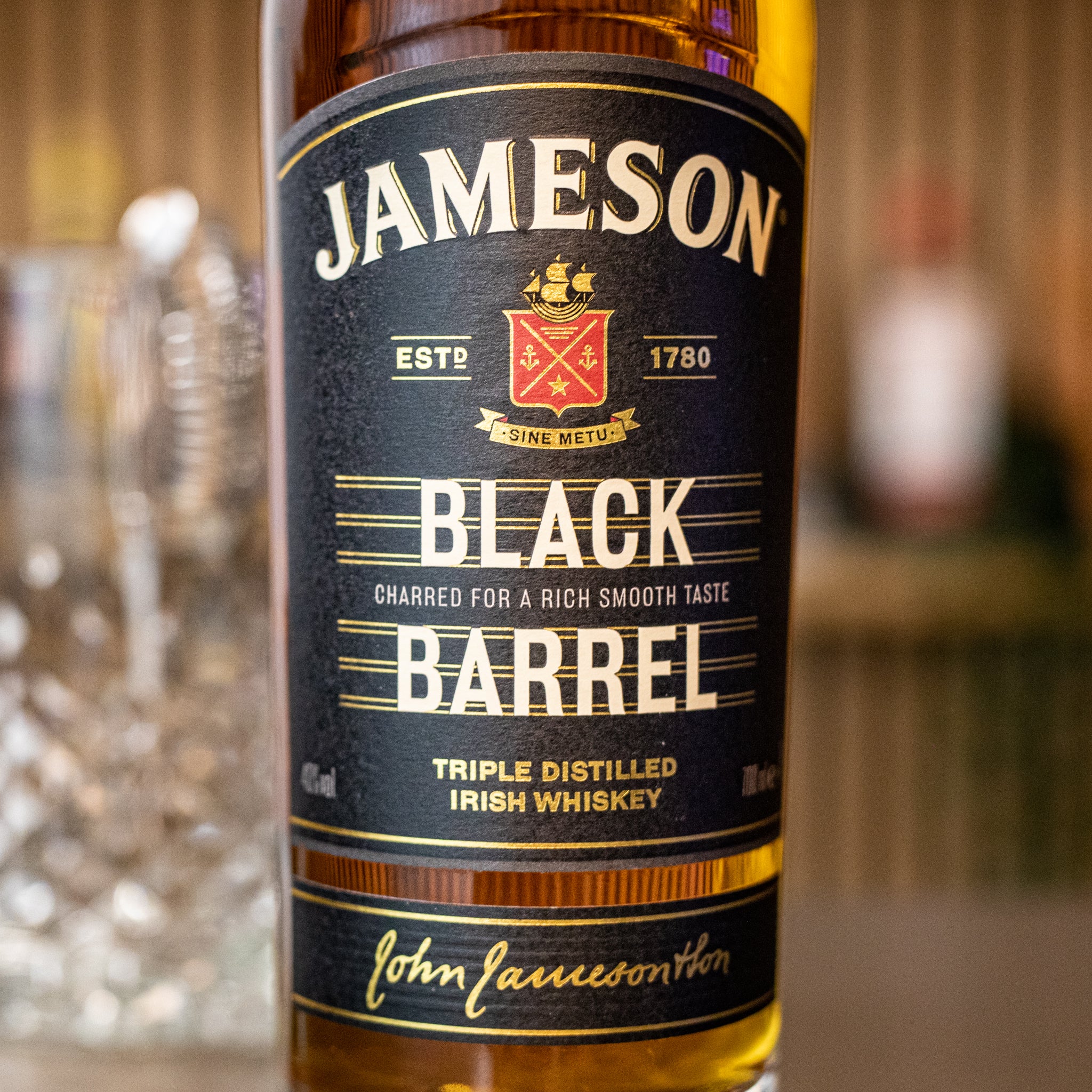 Jameson Irish Whiskey Black Barrel